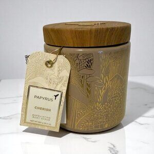 NEW Papyrus Cherish Nourishing Body Scrub 600g/21.16oz In Decorative Gold Jar